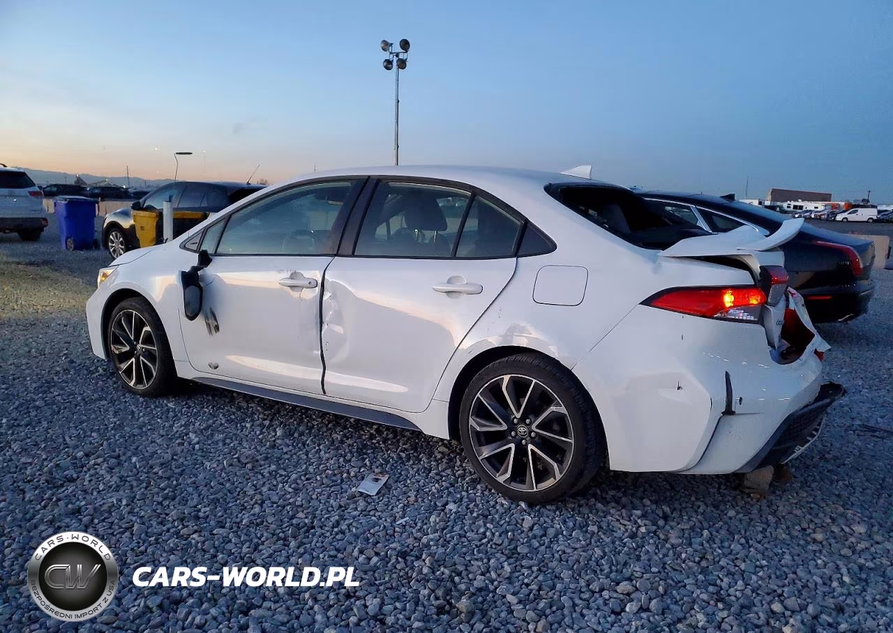 2020 Toyota Corolla Se VIN:JTDS4RCE0LJ009952 - 2