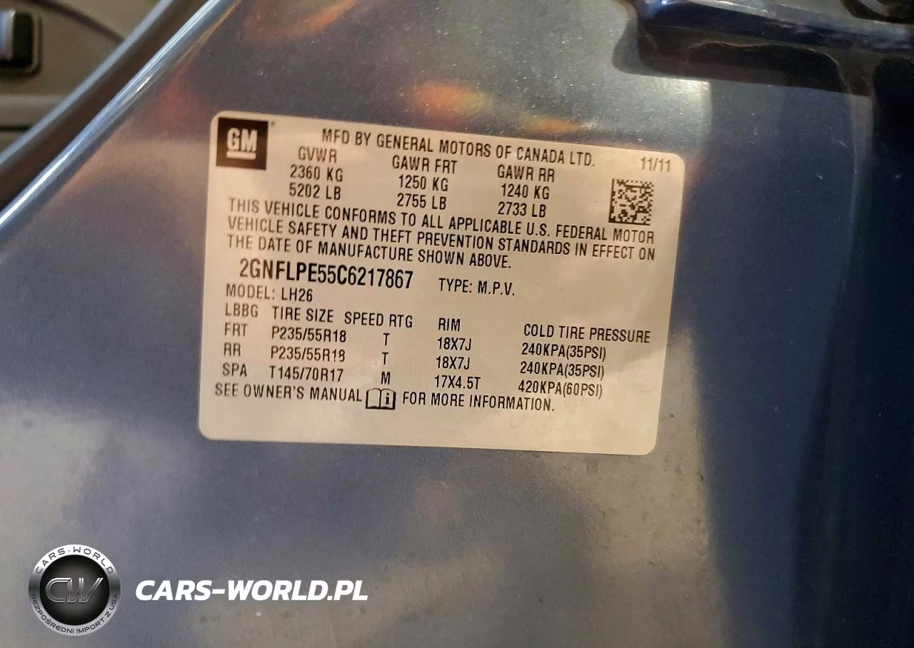 2012 Chev Equinox Lt VIN:2GNFLPE55C6217867 - 14