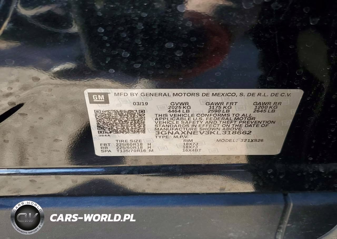 2019 Chevrolet Equinox Premier VIN:3GNAXNEV3KL318662 - 13