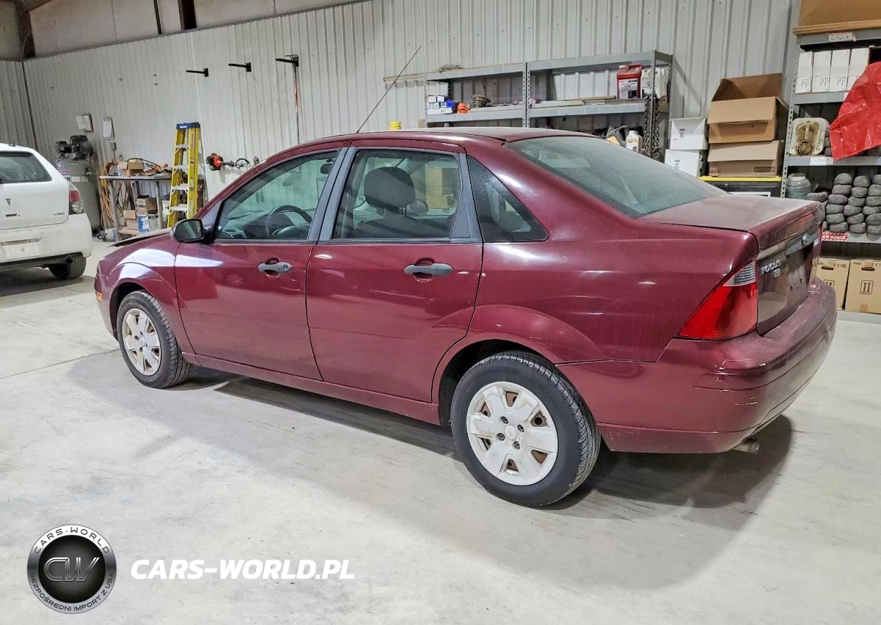 2007 Ford Focus Zx4 VIN:1FAHP34N17W331544 - 2