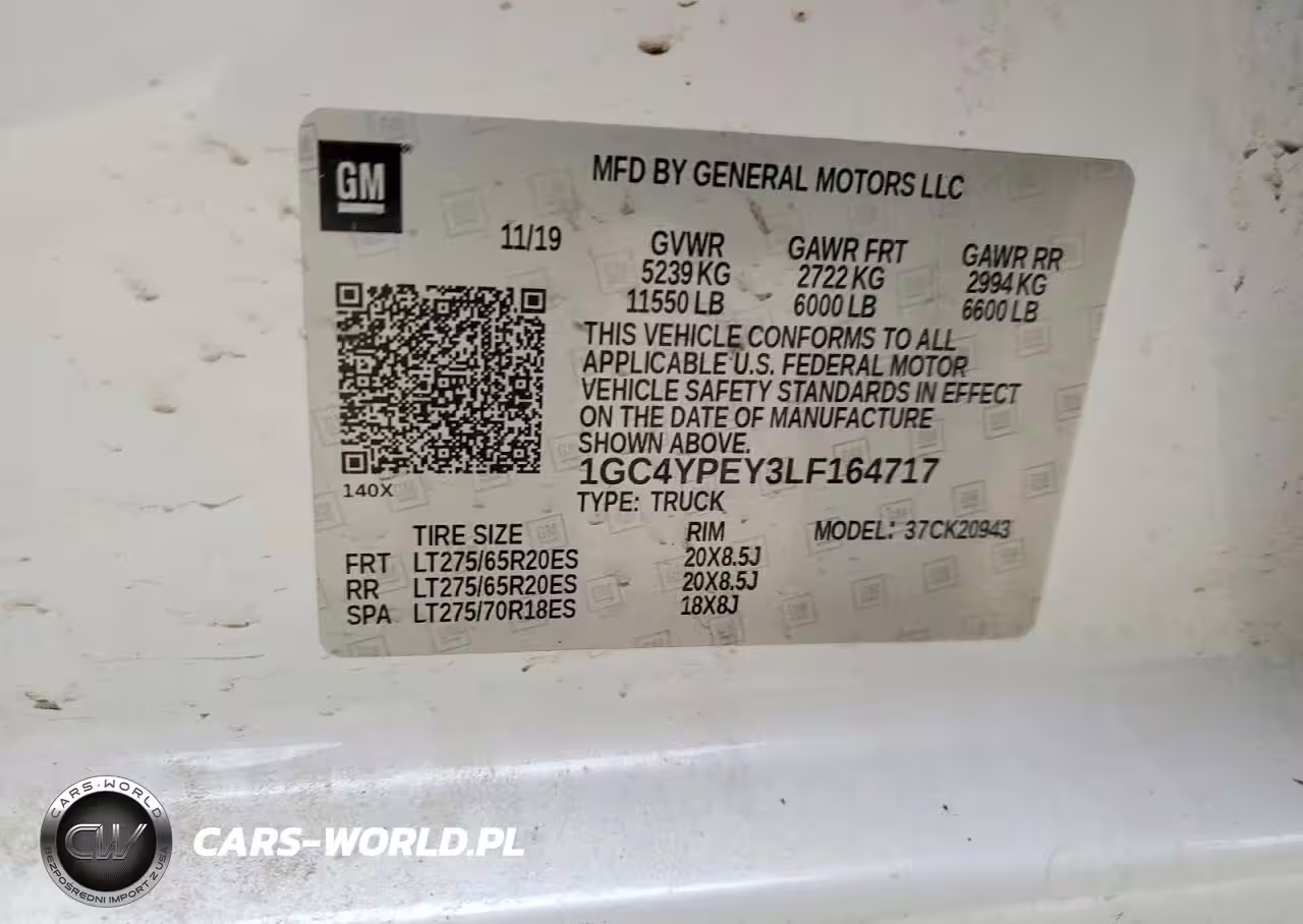 2020 Chevrolet Silverado K2500 Heavy Duty Ltz VIN:1GC4YPEY3LF164717 - 12