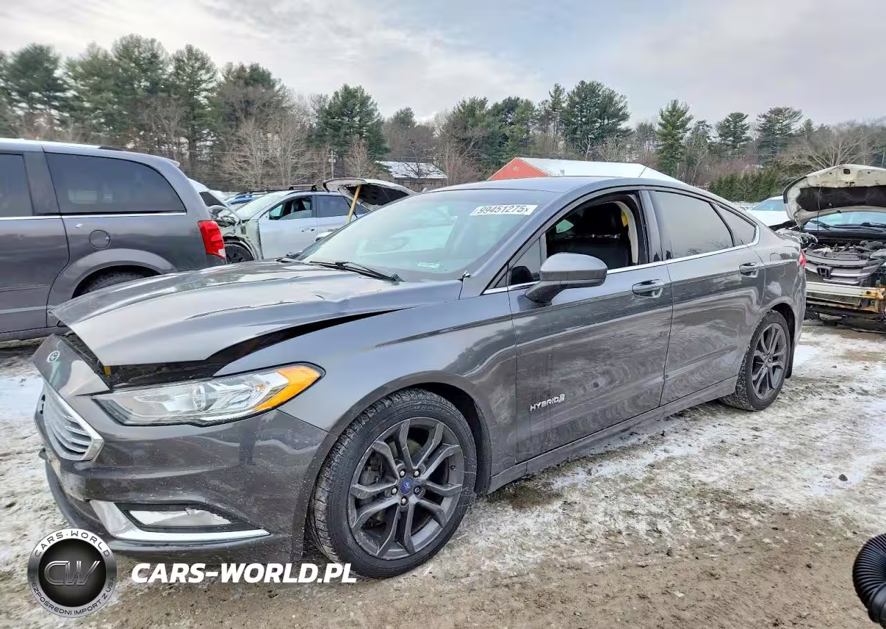2018 Ford Fusion Se Hybrid