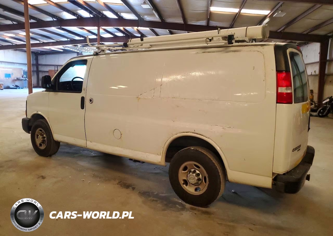 2013 Chevrolet Express 2500 Utility - Service Van VIN:1GCWGFCA8D1904112 - 2