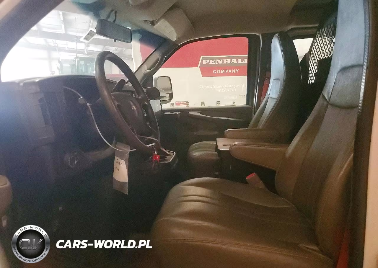 2013 Chevrolet Express 2500 Utility - Service Van VIN:1GCWGFCA8D1904112 - 7