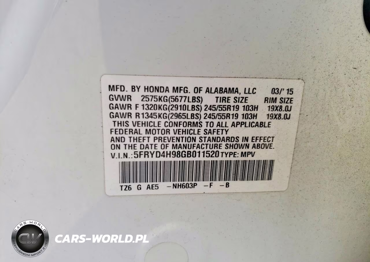 2016 Acura Mdx Advance VIN:5FRYD4H98GB011520 - 13
