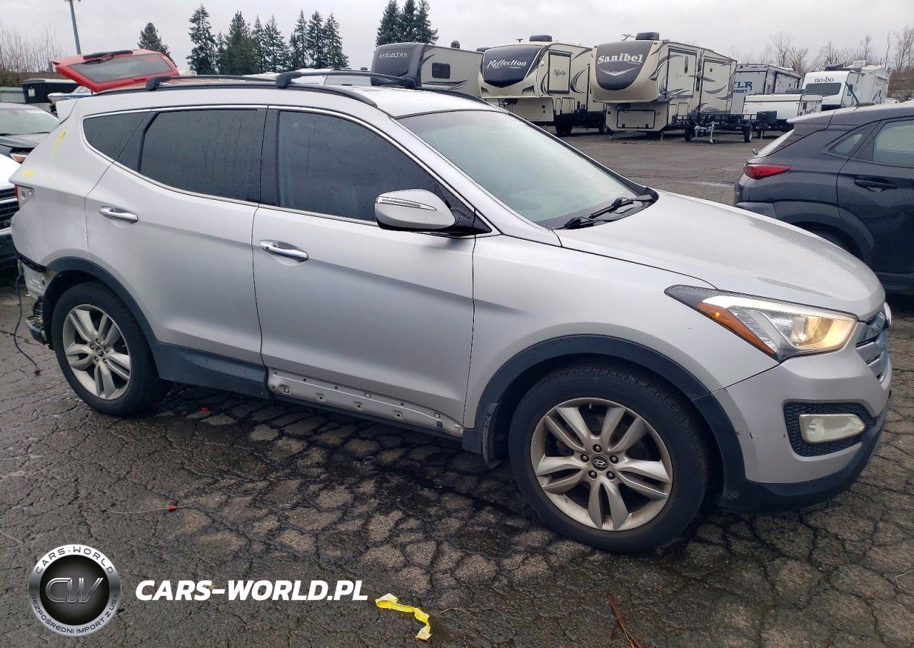 2014 Hyundai Santa Fe VIN:5XYZUDLAXEG224434 - 4