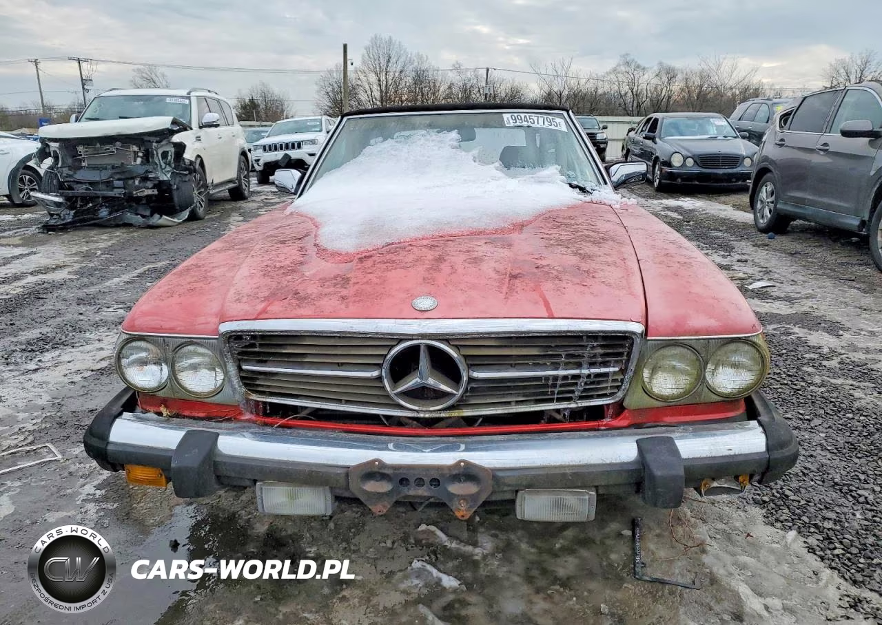 1985 Mercedes-Benz 380 Sl VIN:WDBBA45C6FA035241 - 5