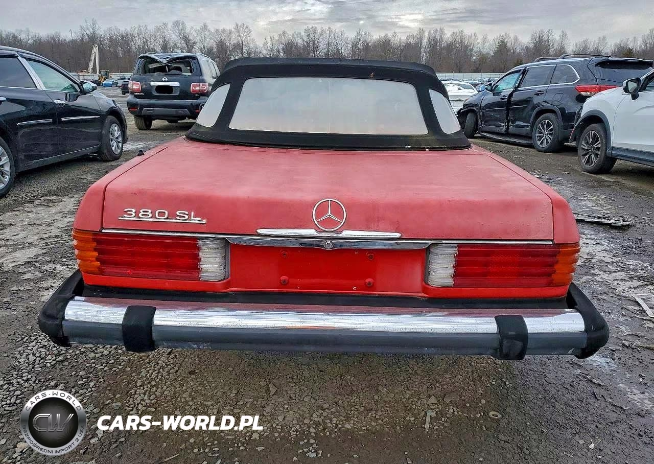 1985 Mercedes-Benz 380 Sl VIN:WDBBA45C6FA035241 - 6