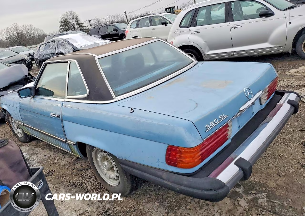 1982 Mercedes-Benz 380 Sl VIN:WDBBA45A0CB015877 - 2