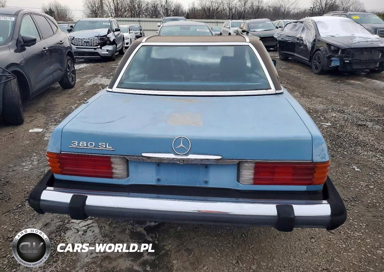 1982 Mercedes-Benz 380 Sl VIN:WDBBA45A0CB015877 - 6