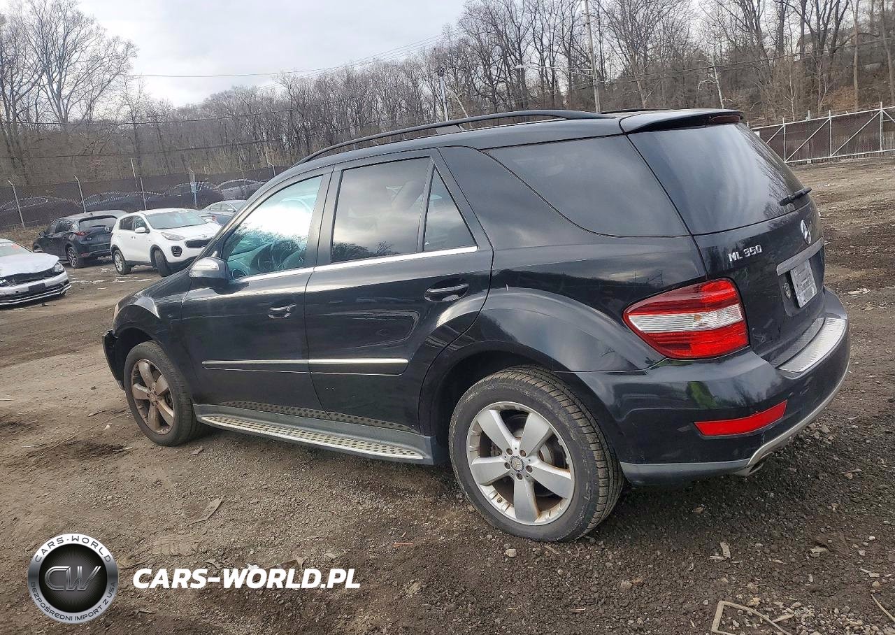 2010 Mercedes-Benz Ml 350 4Matic VIN:4JGBB8GB3AA614685 - 2