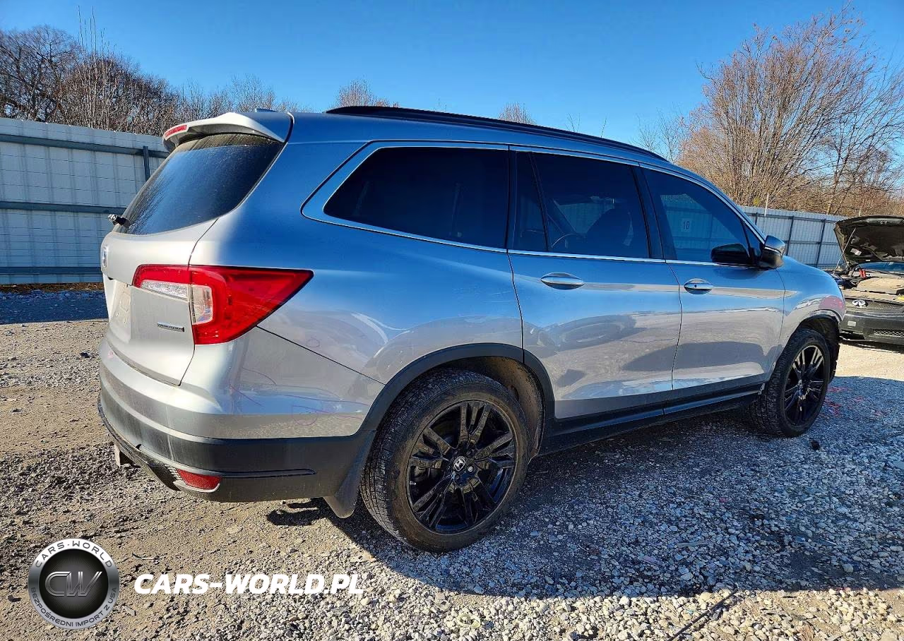 2021 Honda Pilot Se VIN:5FNYF5H21MB004084 - 3