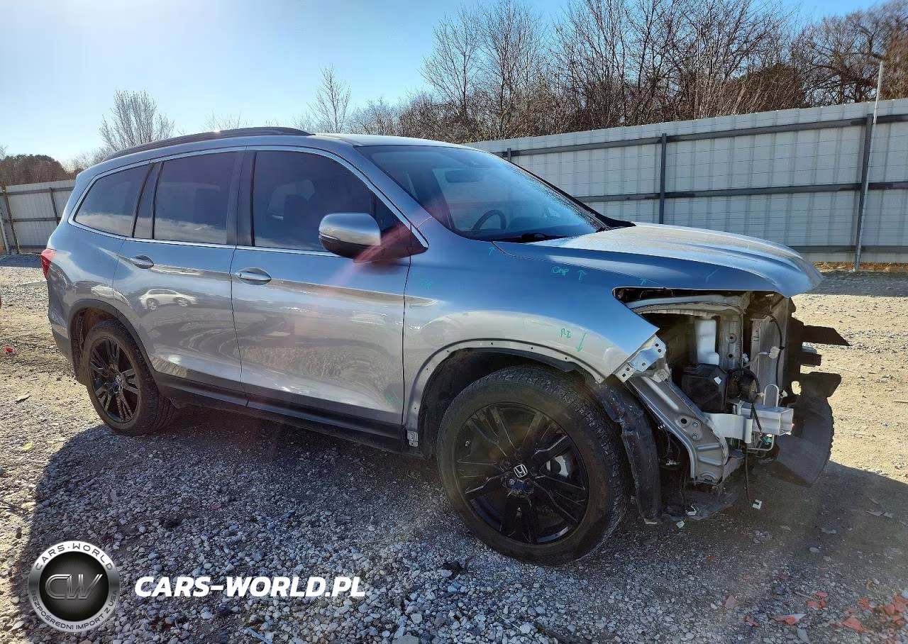 2021 Honda Pilot Se VIN:5FNYF5H21MB004084 - 4