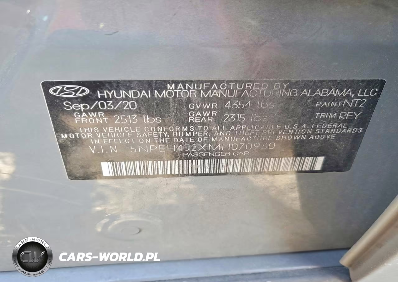 2021 Hyundai Sonata Limited VIN:5NPEH4J2XMH070930 - 12