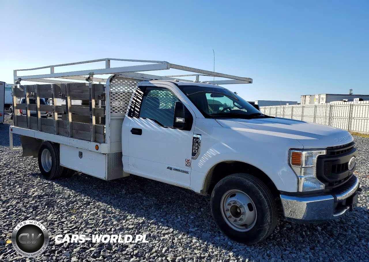 2020 Ford F350 Super Duty Flatbed Truck VIN:1FDRF3GT3LEE53443 - 4