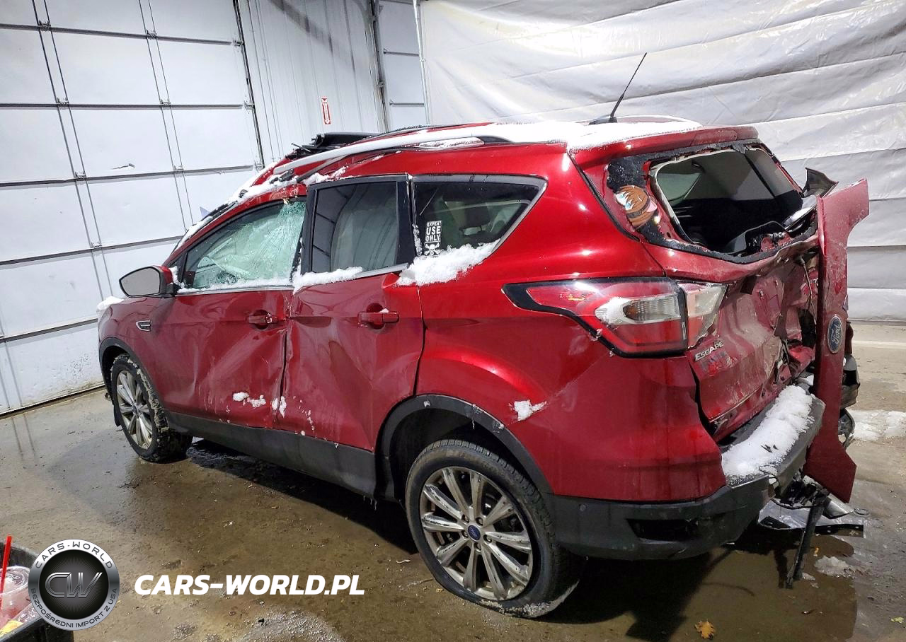 2017 Ford Escape Titanium VIN:1FMCU9J9XHUE27866 - 2