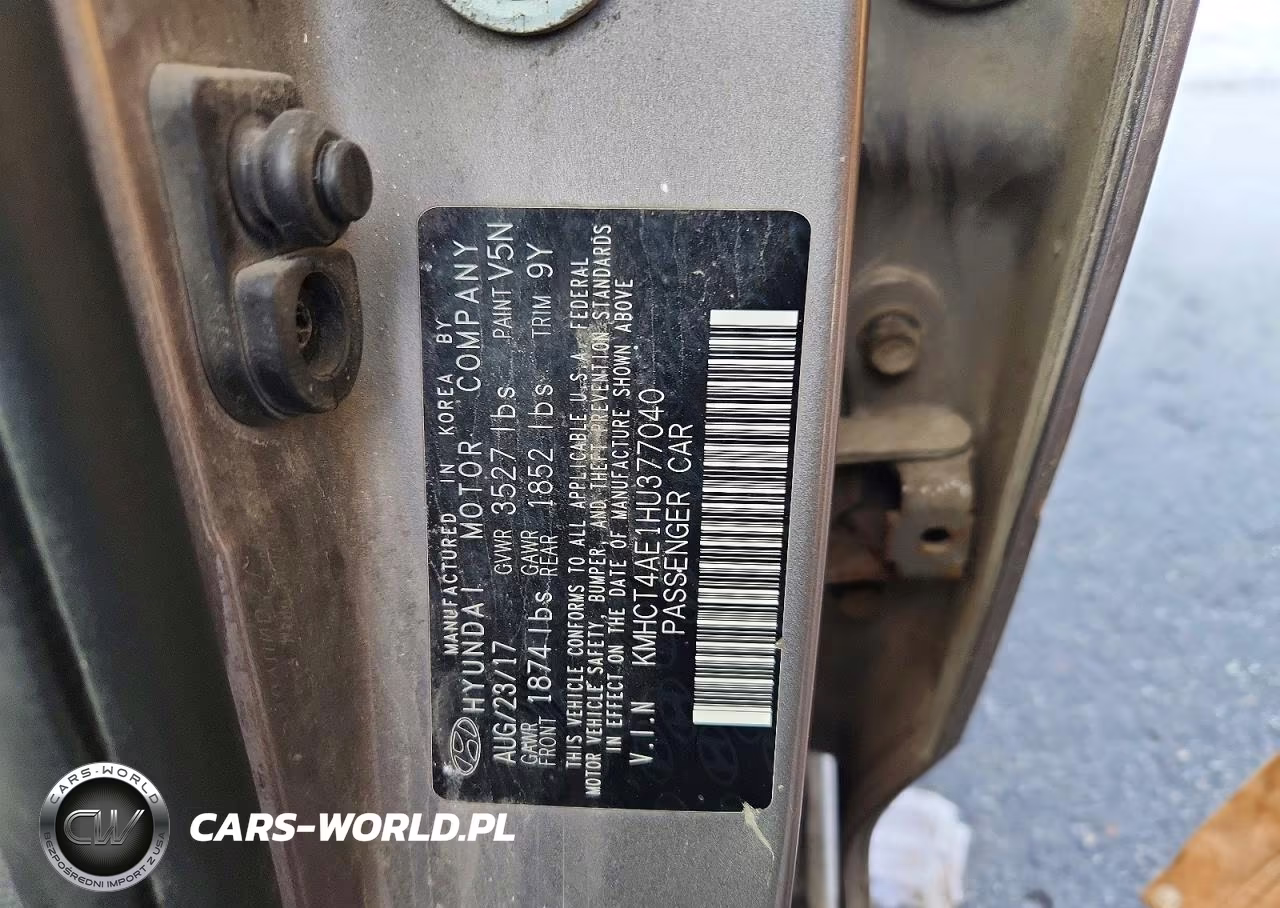 2017 Hyundai Accent Se VIN:KMHCT4AE1HU377040 - 12