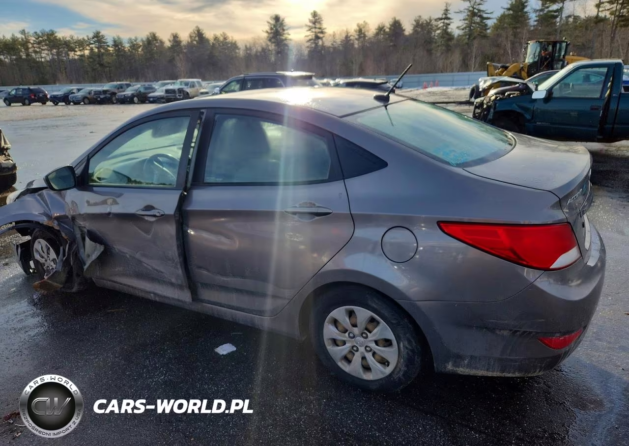 2017 Hyundai Accent Se VIN:KMHCT4AE1HU377040 - 2