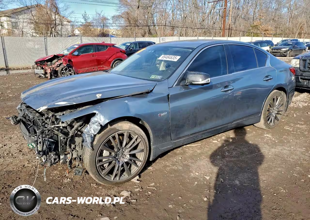 2016 Infiniti Q50 Red Sport 400