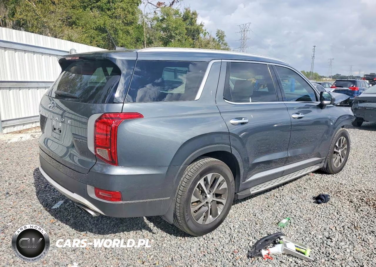 2021 Hyundai Palisade Sel VIN:KM8R24HEXMU296874 - 3