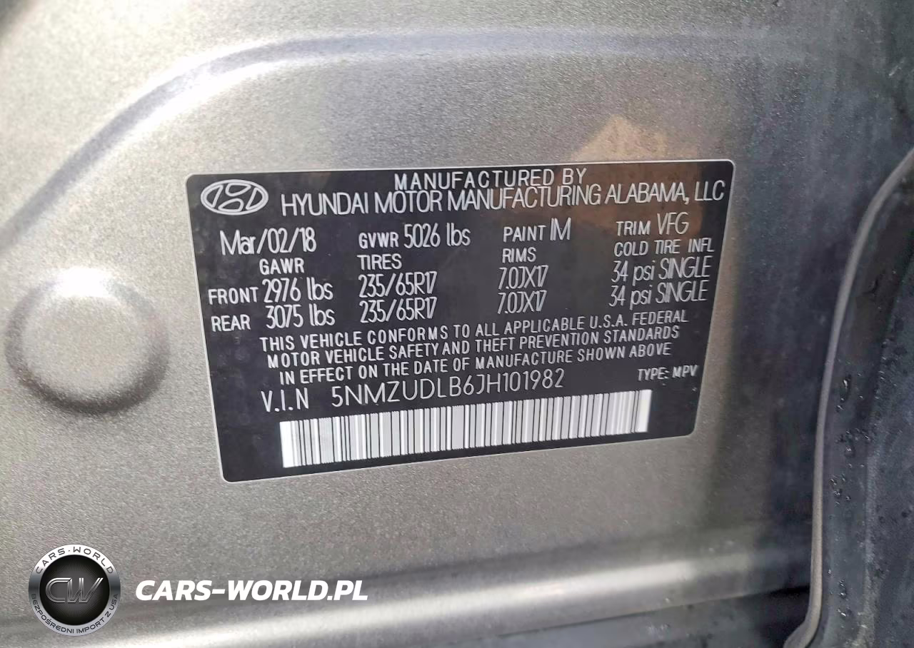 2018 Hyundai Santa Fe Sport VIN:5NMZUDLB6JH101982 - 13