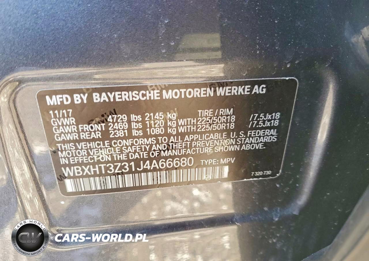2018 BMW X1 xDrive28I VIN:WBXHT3Z31J4A66680 - 13