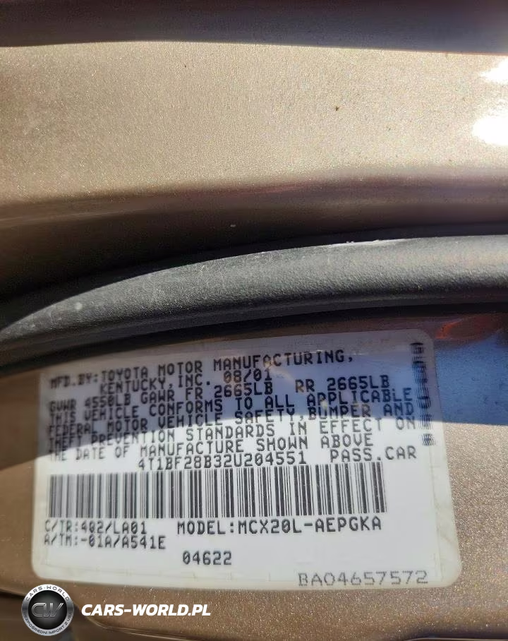 2002 Toyota Avalon Xl VIN:4T1BF28B32U204551 - 12