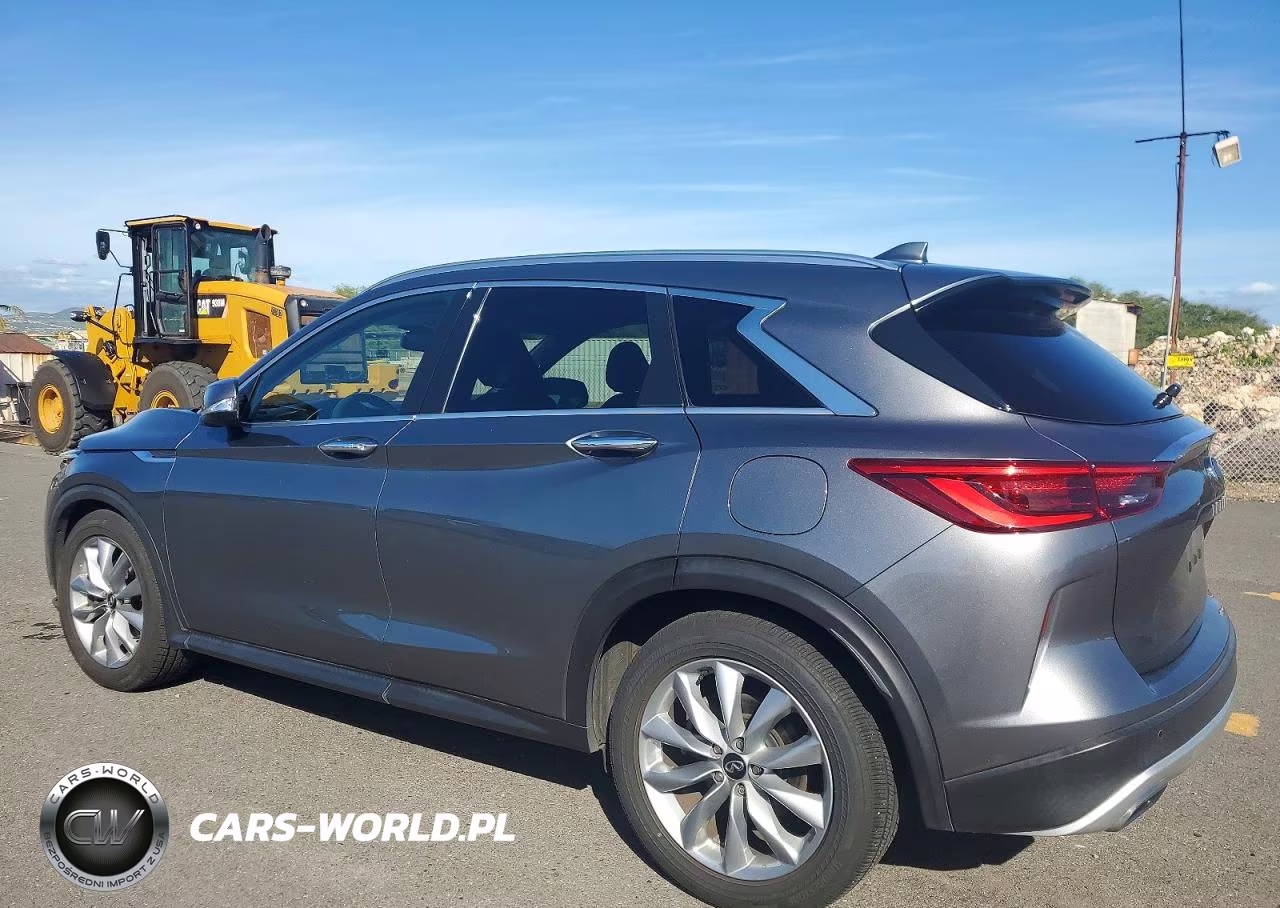 2021 Infiniti Qx50 Luxe VIN:3PCAJ5BA5MF124003 - 2