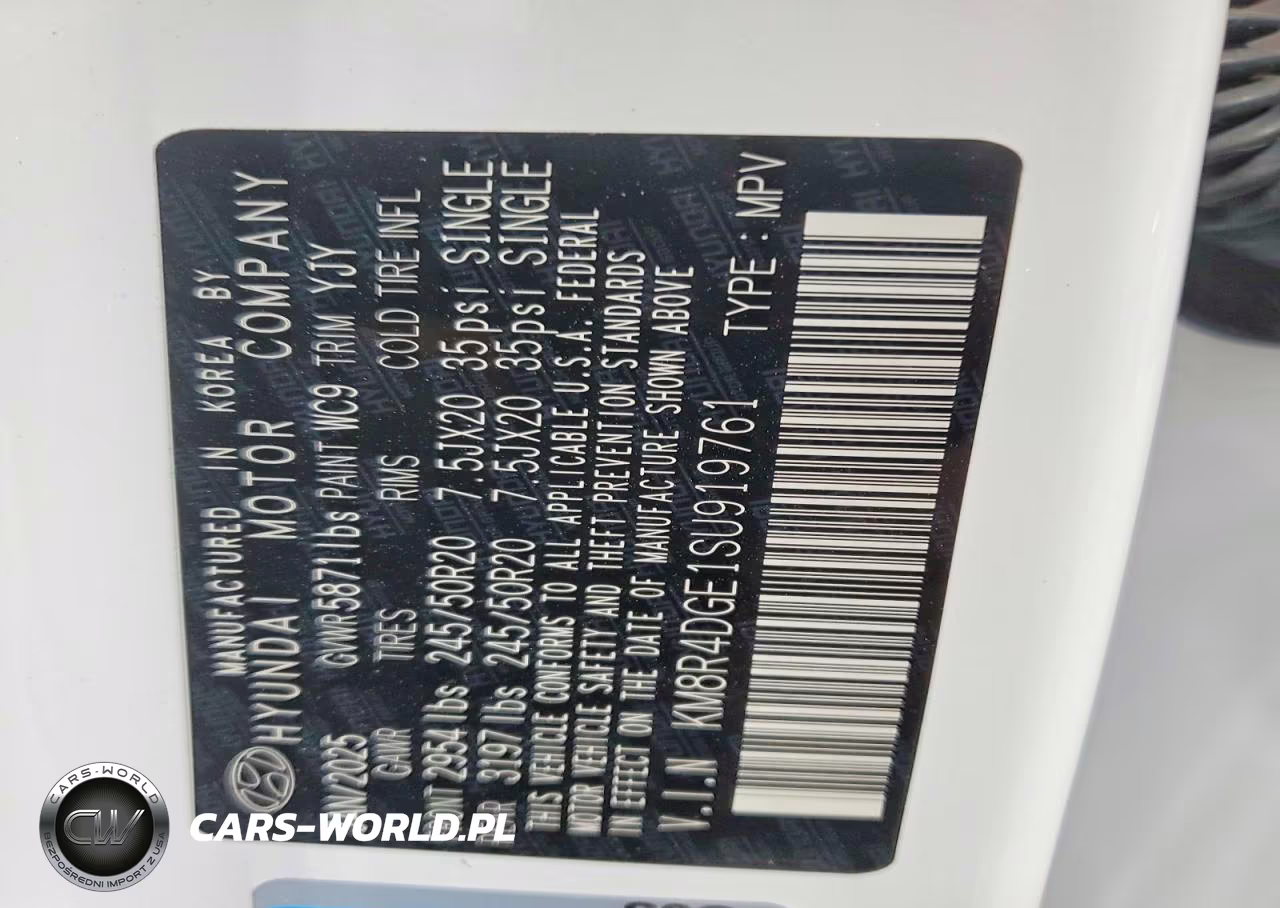 2025 Hyundai Palisade Sel Premium VIN:KM8R4DGE1SU919761 - 14