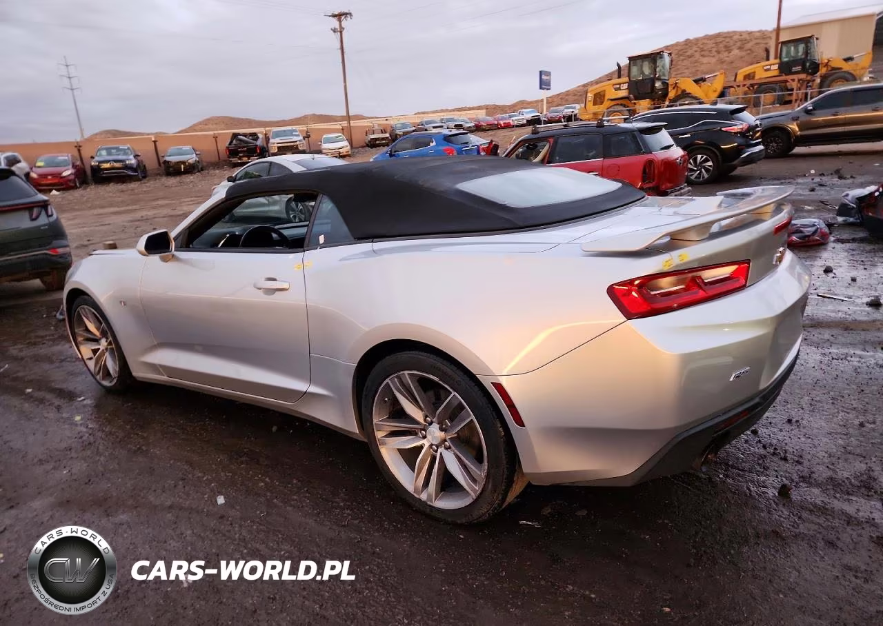 2018 Chevrolet Camaro Lt VIN:1G1FB3DX6J0135782 - 2