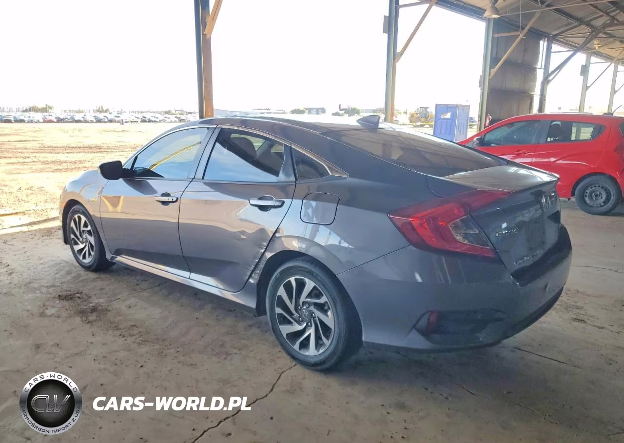 2017 Honda Civic Ex VIN:2HGFC2F82HH548634 - 2