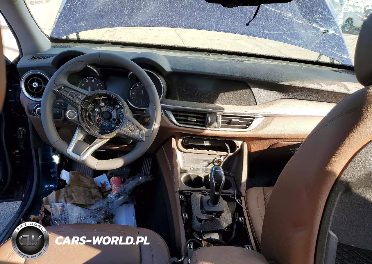 2021 Alfa Romeo Stelvio Ti VIN:ZASPAKBN7M7D20775 - 8