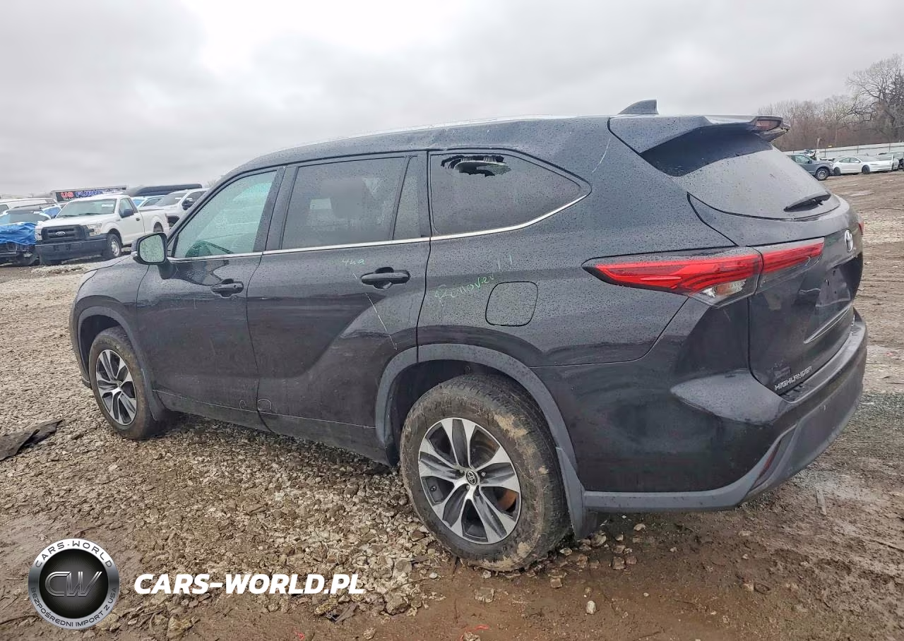 2021 Toyota Highlander Xle VIN:5TDGZRBH6MS543349 - 2