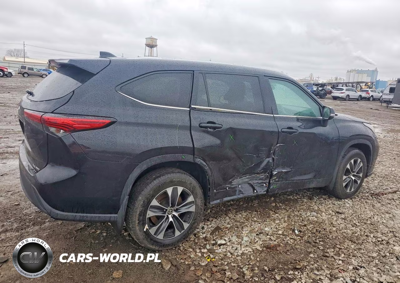 2021 Toyota Highlander Xle VIN:5TDGZRBH6MS543349 - 3