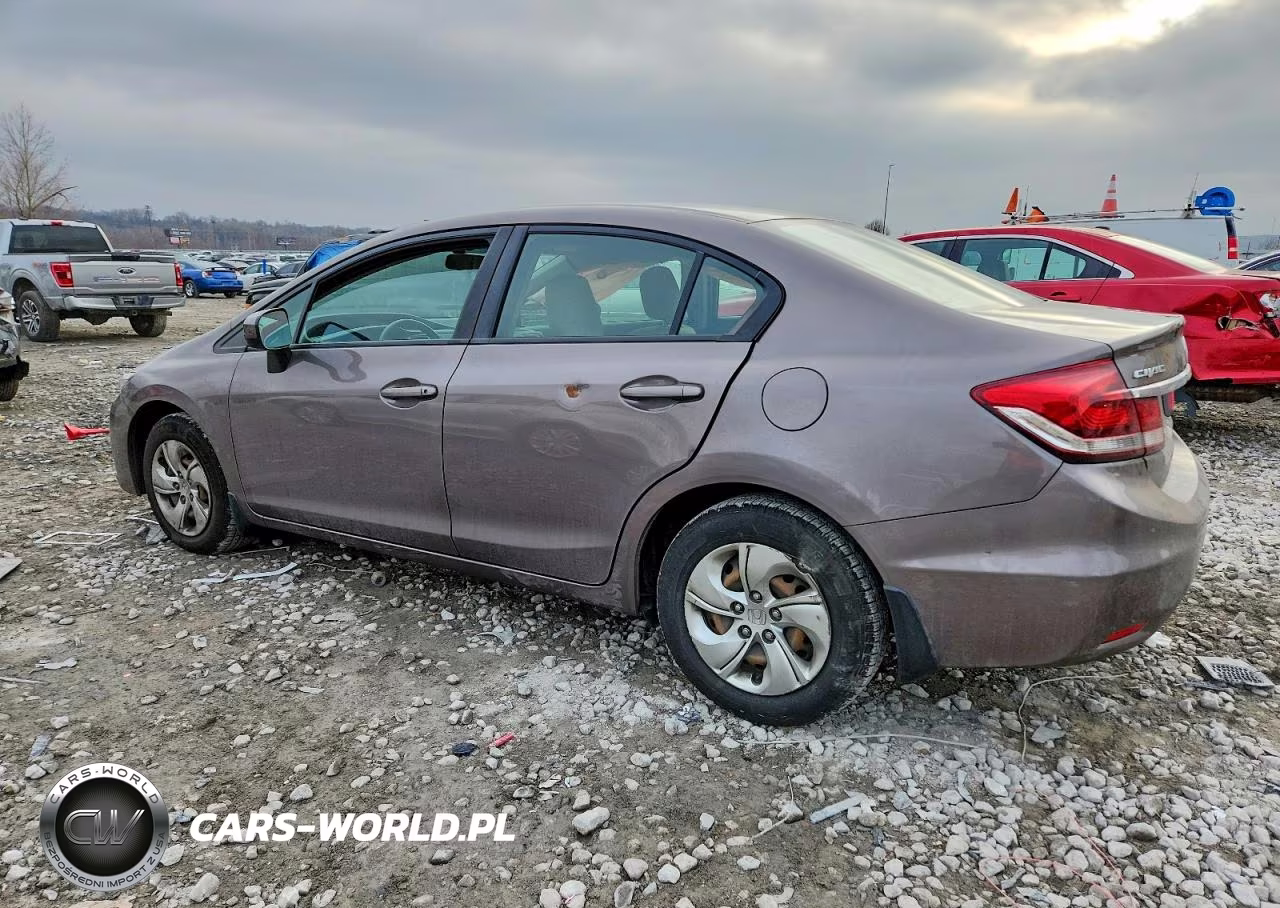 2015 Honda Civic Lx VIN:19XFB2F54FE110732 - 2