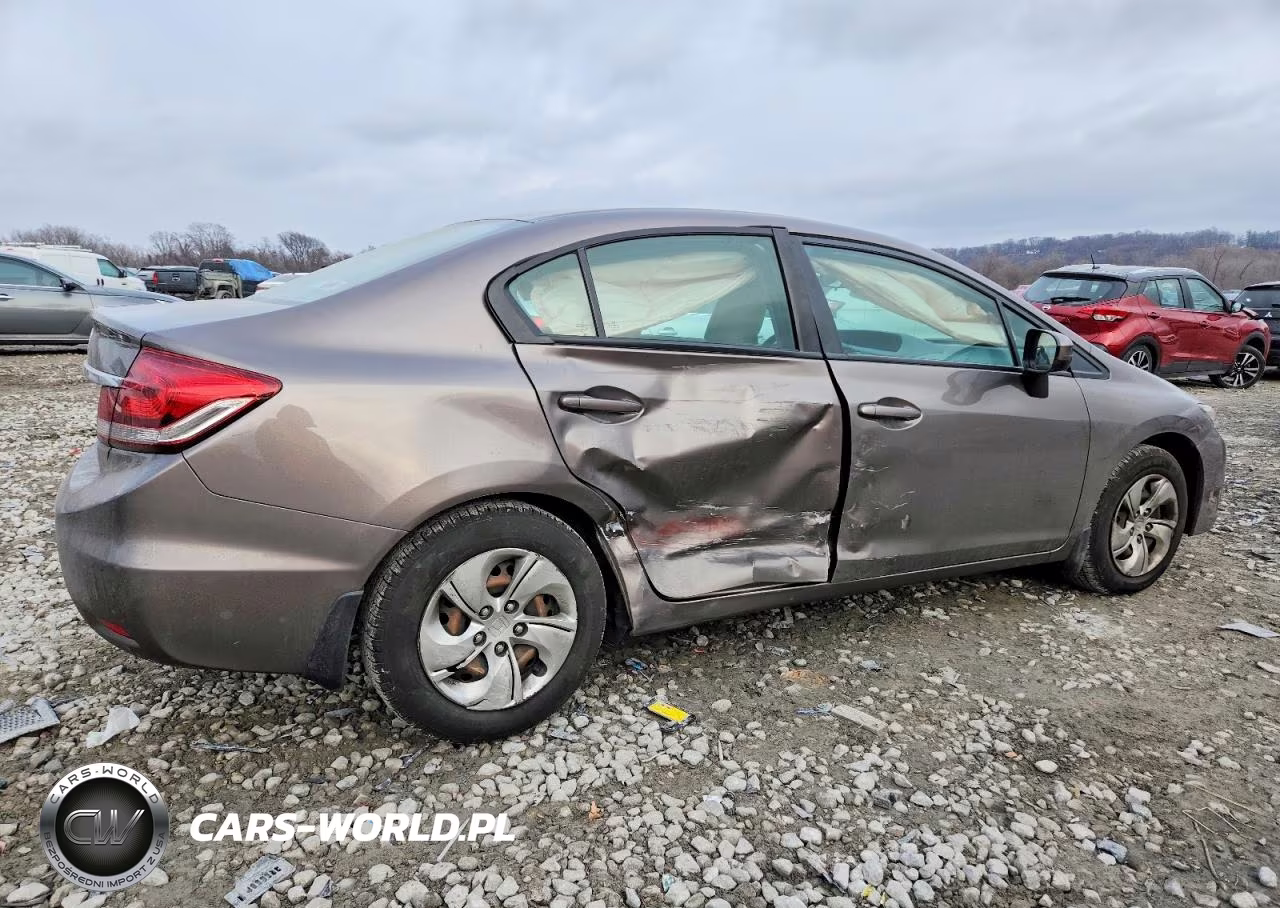 2015 Honda Civic Lx VIN:19XFB2F54FE110732 - 3