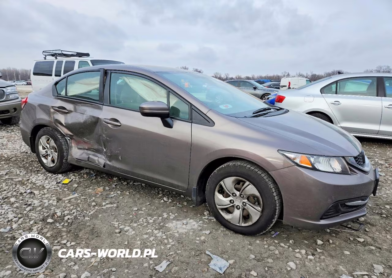 2015 Honda Civic Lx VIN:19XFB2F54FE110732 - 4