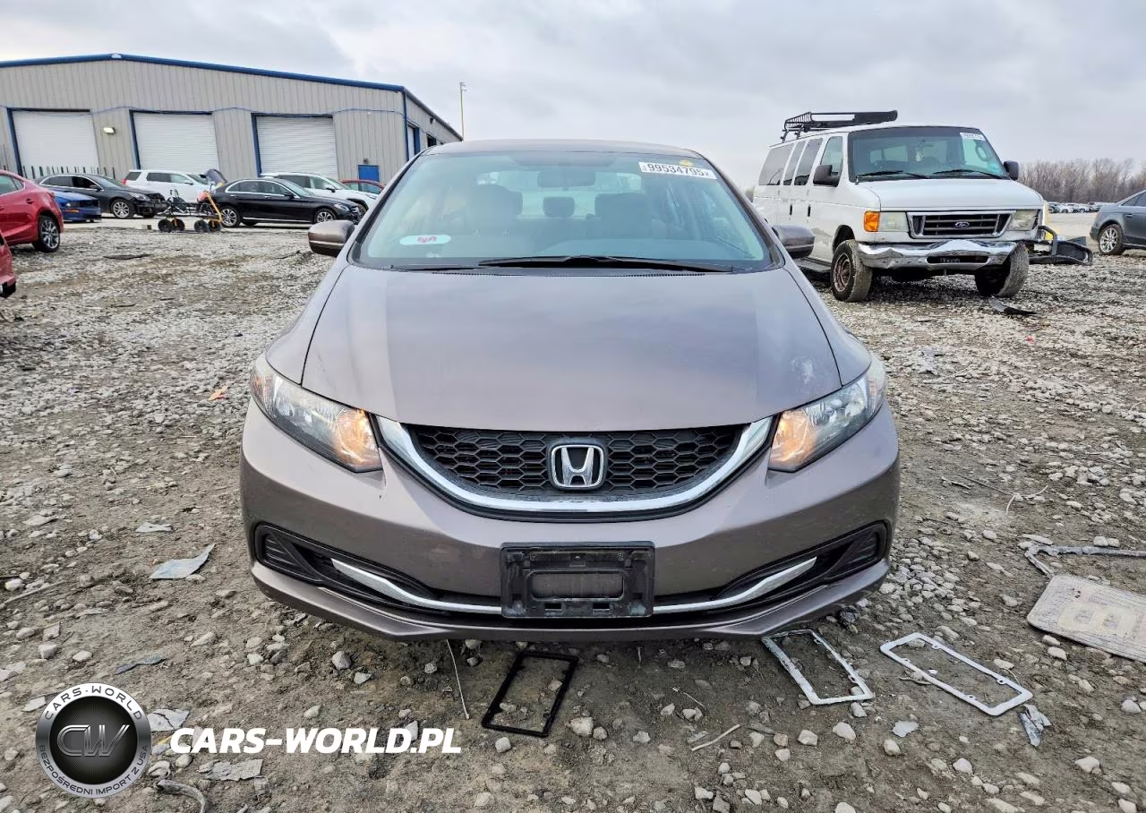 2015 Honda Civic Lx VIN:19XFB2F54FE110732 - 5