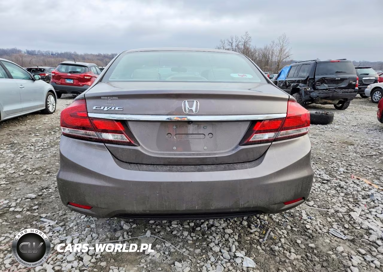 2015 Honda Civic Lx VIN:19XFB2F54FE110732 - 6