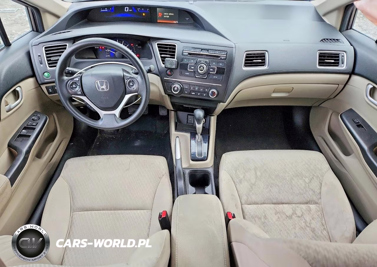 2015 Honda Civic Lx VIN:19XFB2F54FE110732 - 8