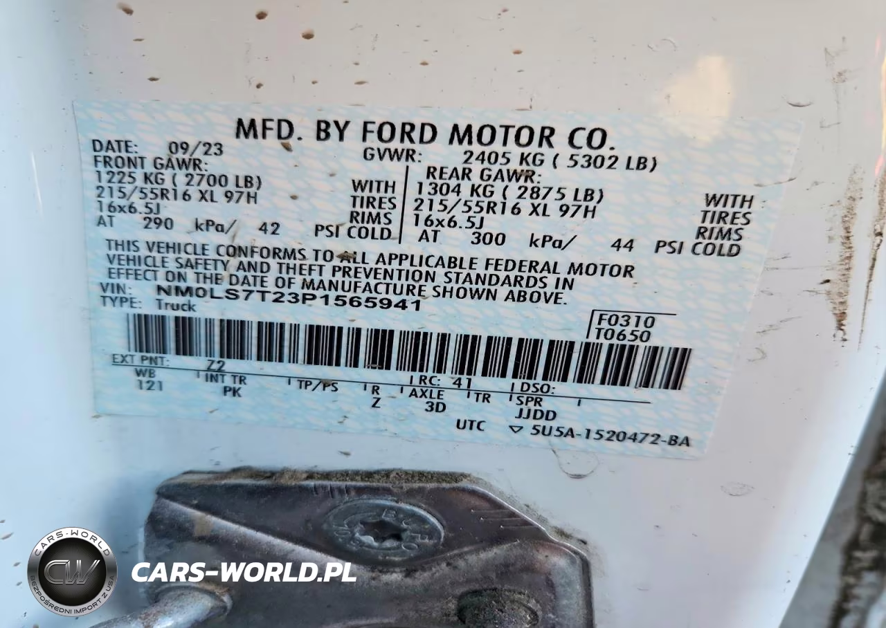 2023 Ford Transit Connect Xlt VIN:NM0LS7T23P1565941 - 13