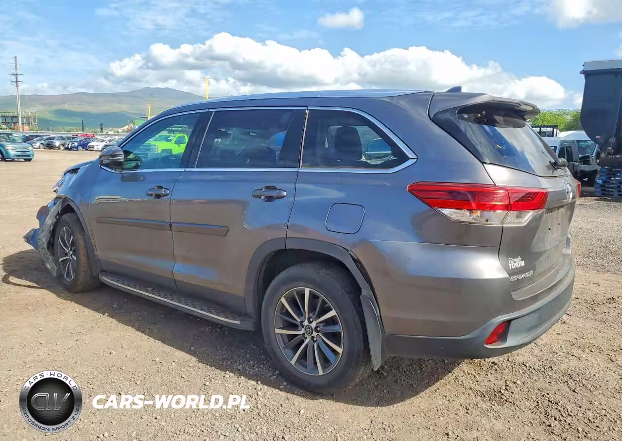 2019 Toyota Highlander Se VIN:5TDJZRFH9KS738732 - 2