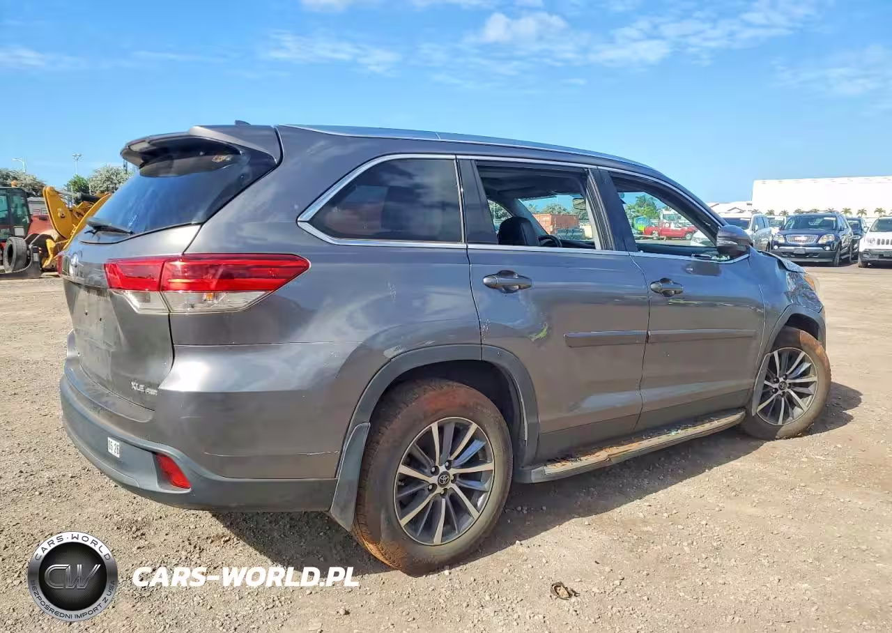 2019 Toyota Highlander Se VIN:5TDJZRFH9KS738732 - 3