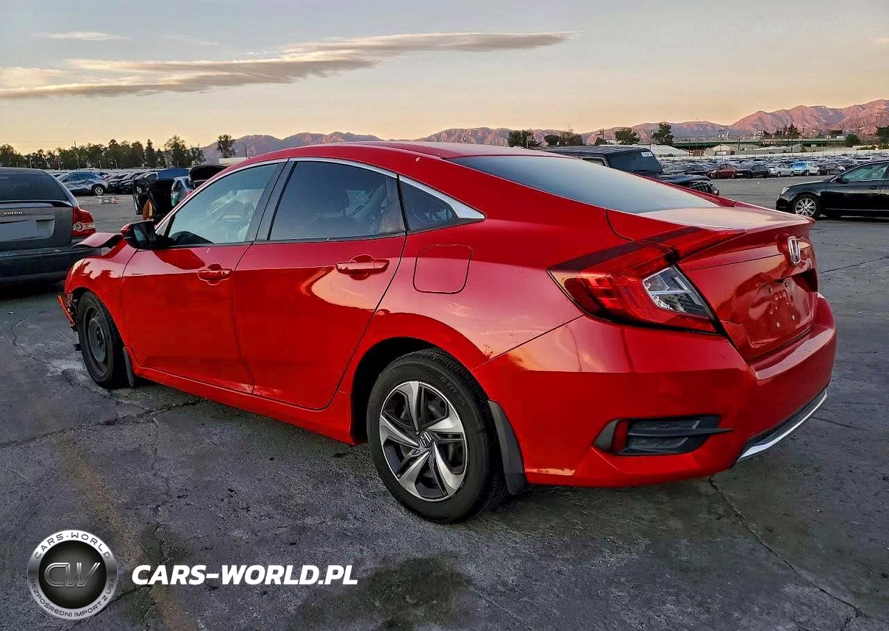 2019 Honda Civic Lx VIN:2HGFC2F62KH527840 - 2