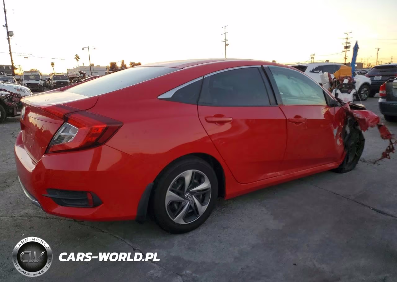 2019 Honda Civic Lx VIN:2HGFC2F62KH527840 - 3