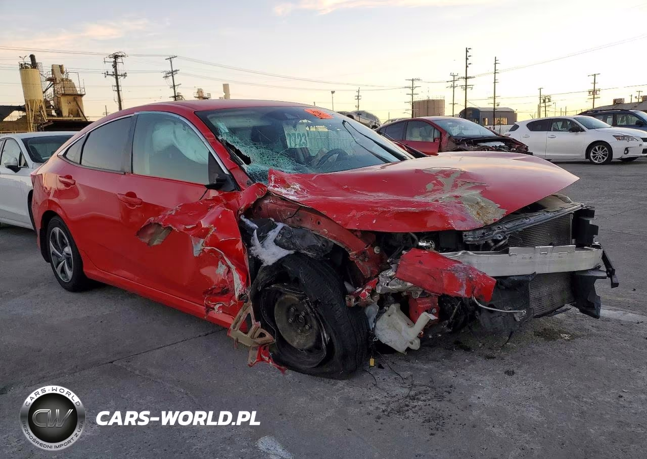 2019 Honda Civic Lx VIN:2HGFC2F62KH527840 - 4