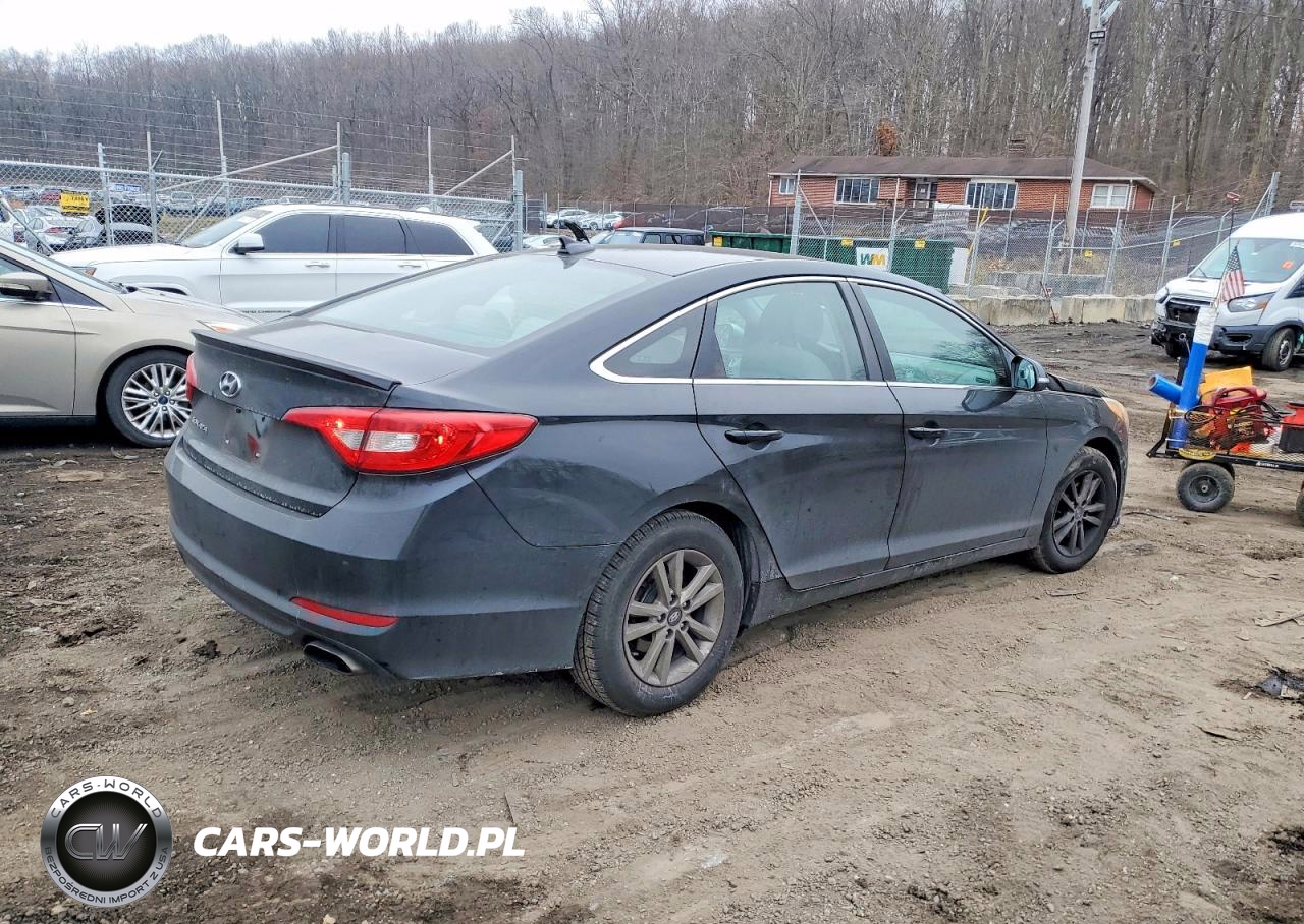 2016 Hyundai Sonata Se VIN:5NPE24AF4GH280027 - 3