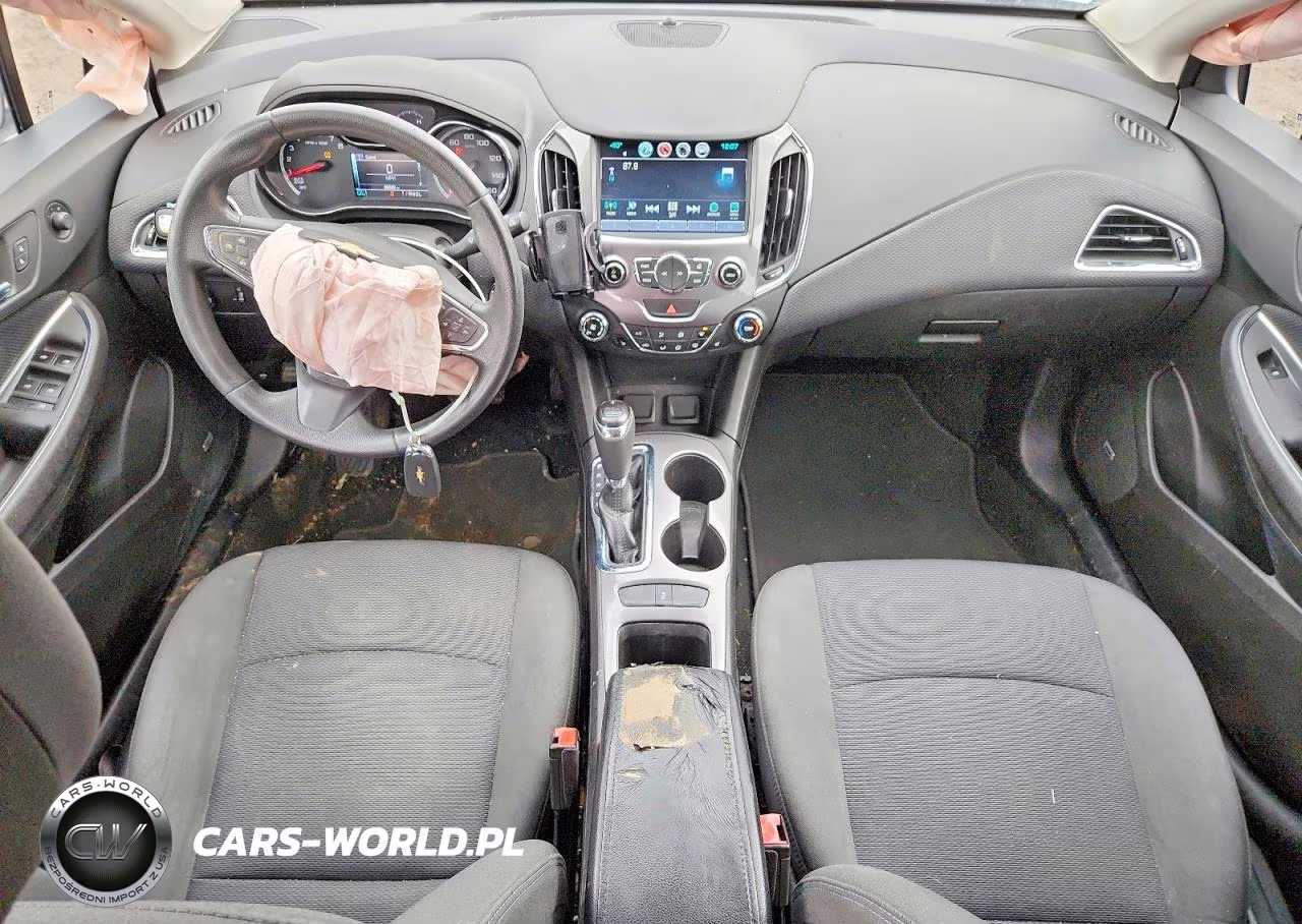 2017 Chevrolet Cruze Lt VIN:3G1BE6SMXHS533631 - 8