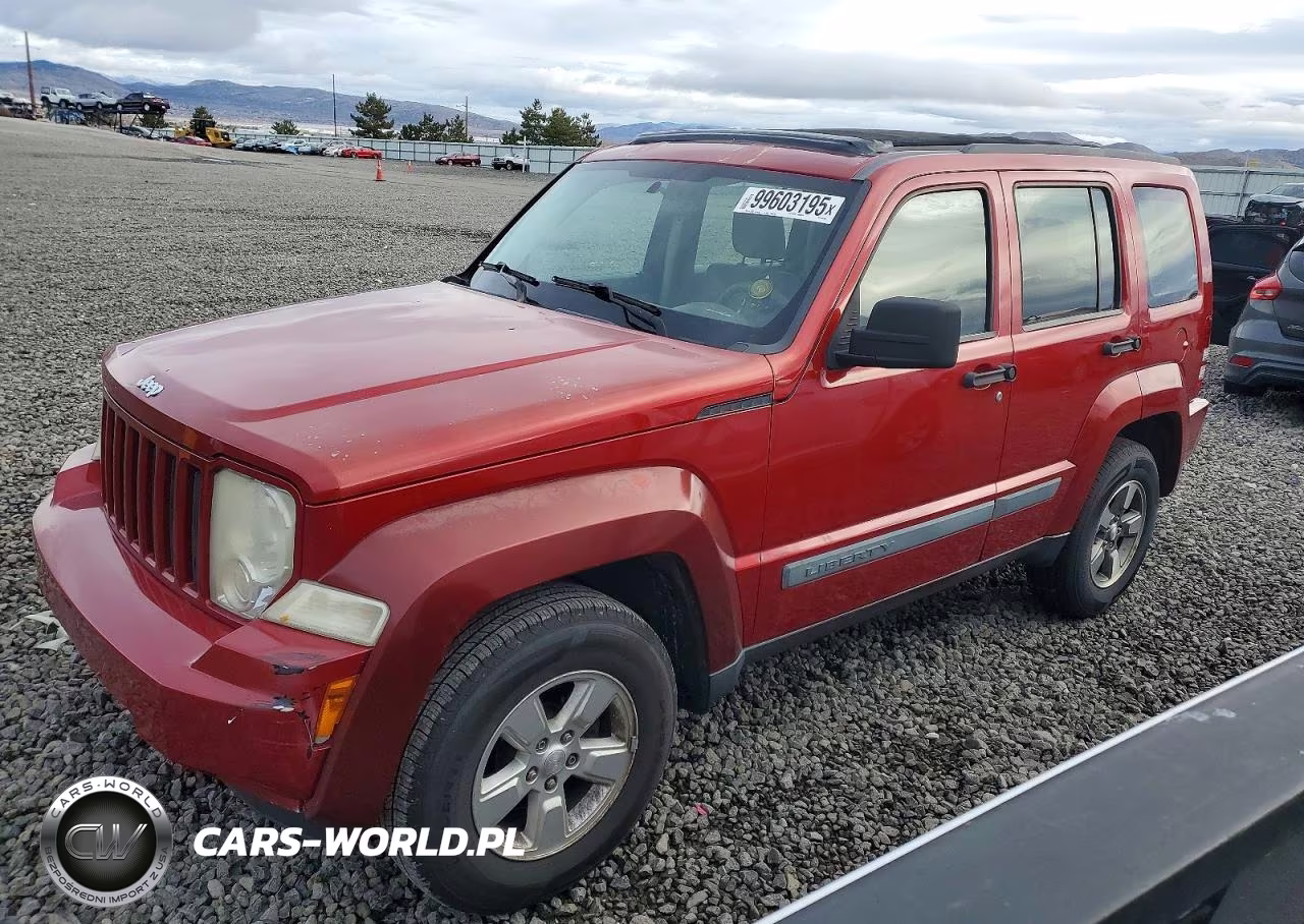 2008 Jeep Liberty Sport VIN:1J8GP28K18W203766 - 1