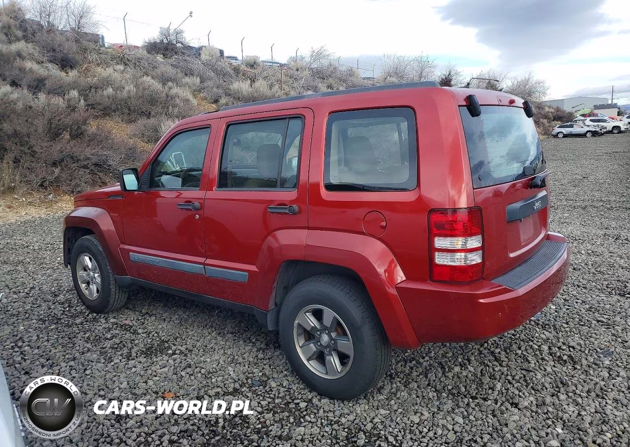 2008 Jeep Liberty Sport VIN:1J8GP28K18W203766 - 2
